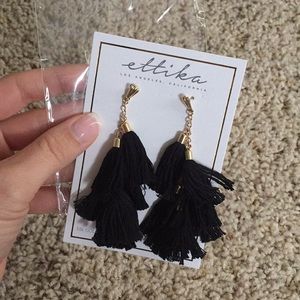 Ettika Daydreamer Tassel earrings